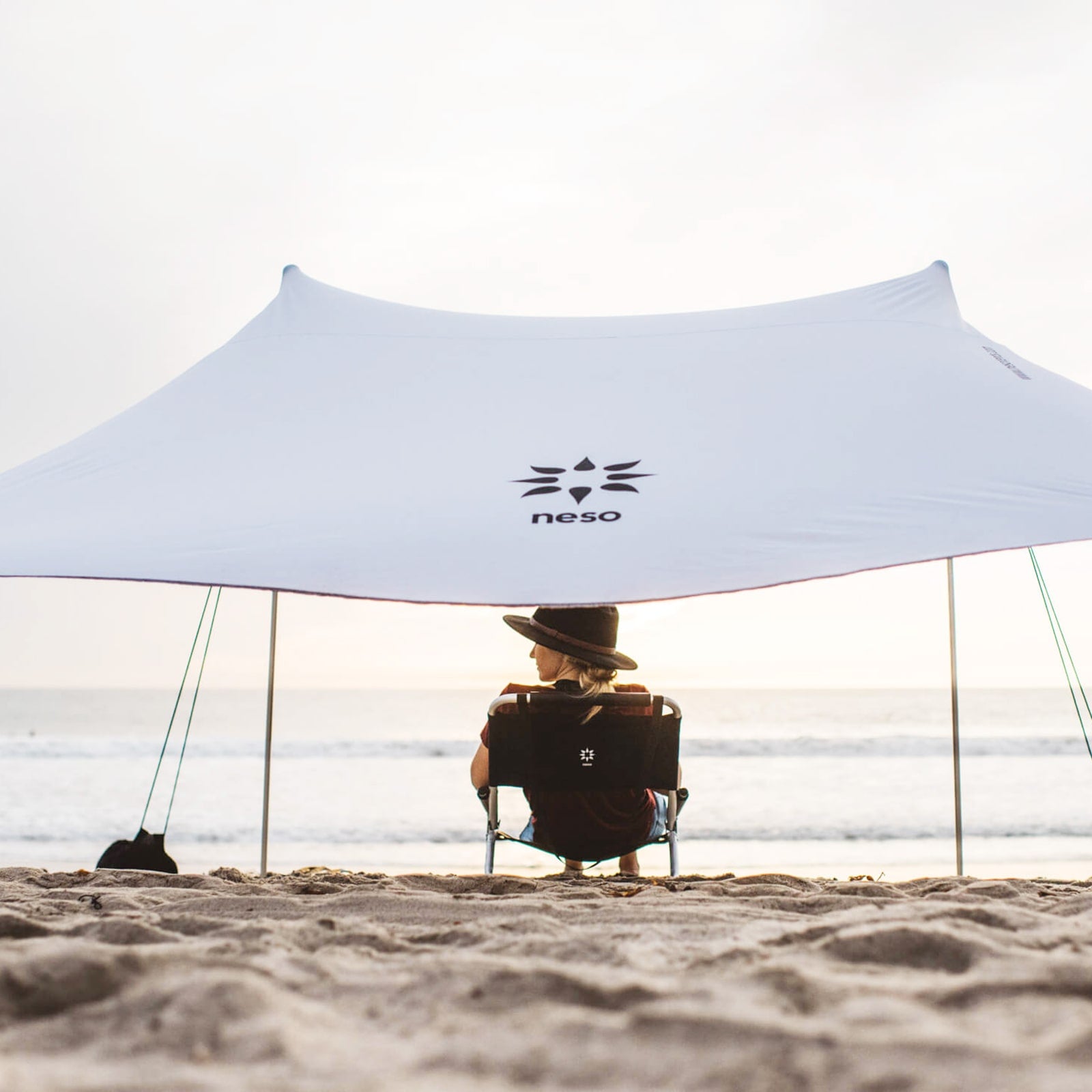 chair tent 2 Pack Of Neso Lightweight Water Resistant Beach Chairs With Shoulder Strap and Slip Pocket