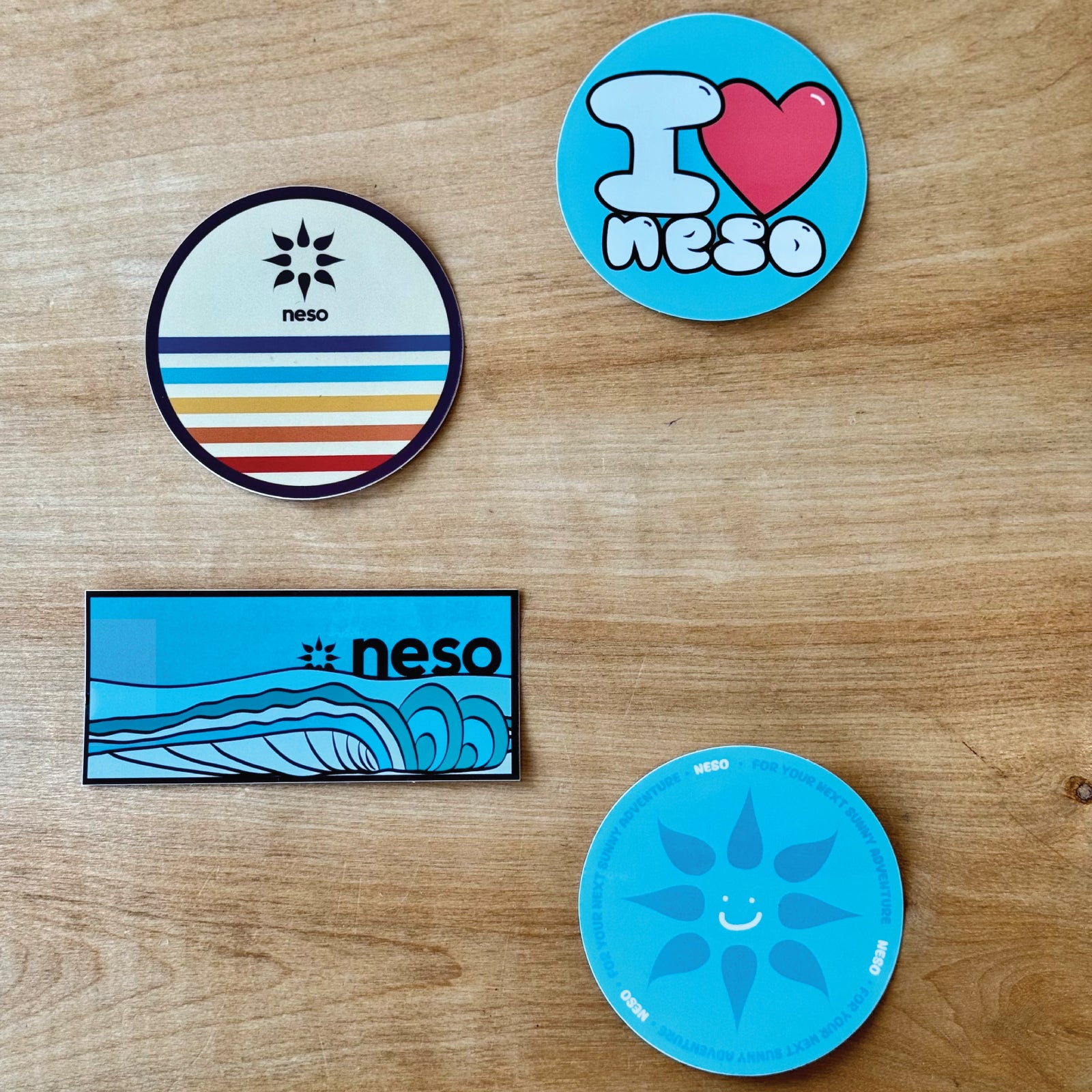 Sticker Pack - 4PK – Neso